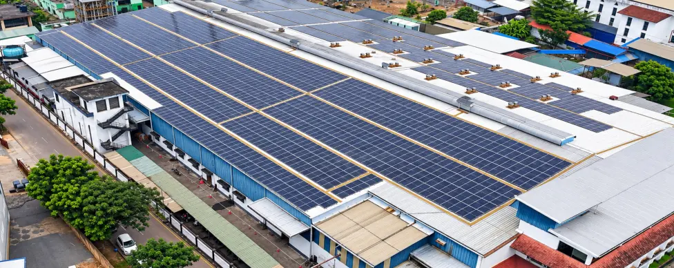 Solar installation at WFB Baird & Company, Kakkanad