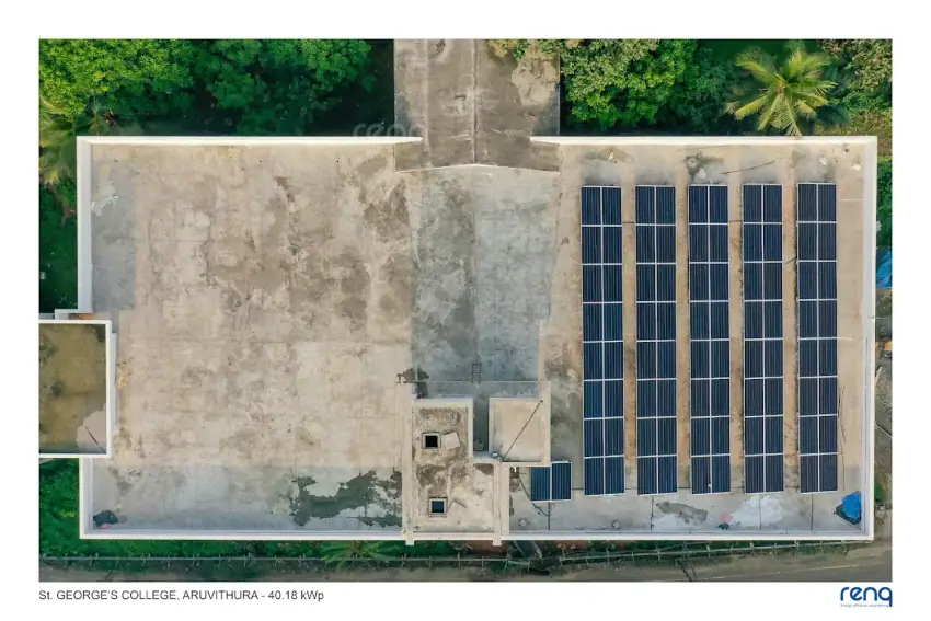RENQ project photograph from St. George's College, Aruvithura
